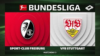 Sport-Club Freiburg vs. VfB Stuttgart | Matchday 3 — Bundesliga 2025/26