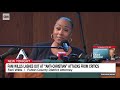 Fani Willis speaks out against critics, says she has been attacked and over-sexualized  - 07:36 min - News - Video