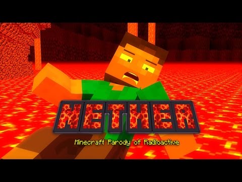 NETHER" - A MINECRAFT PARODY OF "RADIOACTIVE" BY IMAGINE 