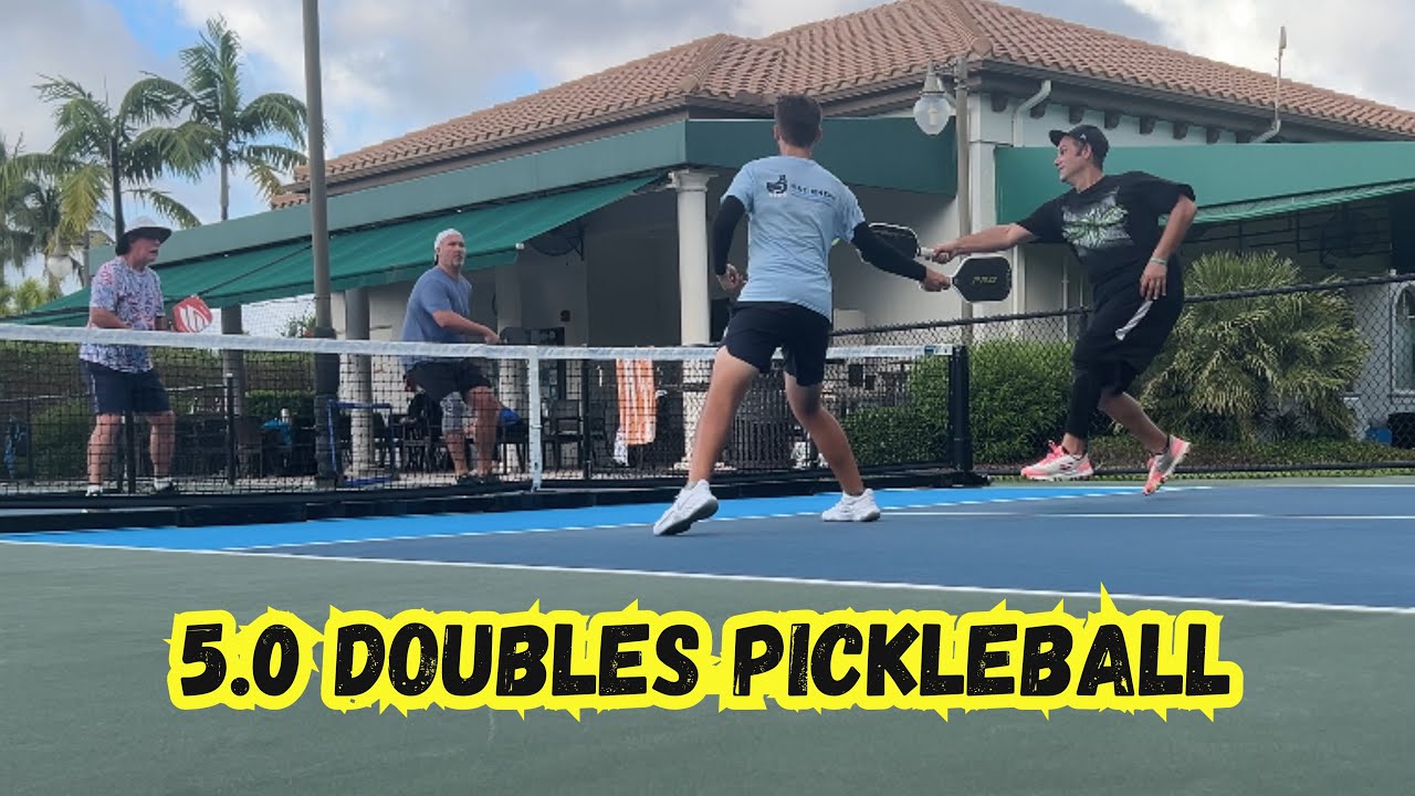 5.0 Mens Doubles Pickleball | The Country Club At Mirasol | Palm Beach Gardens Florida