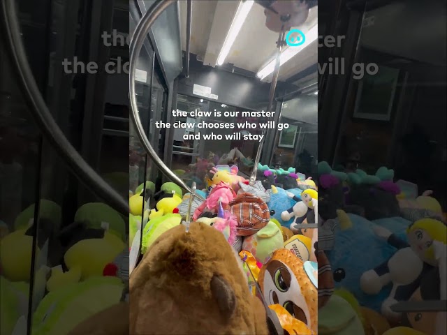 Claw Machine Game Doesn't Let Go || ViralHog Shorts