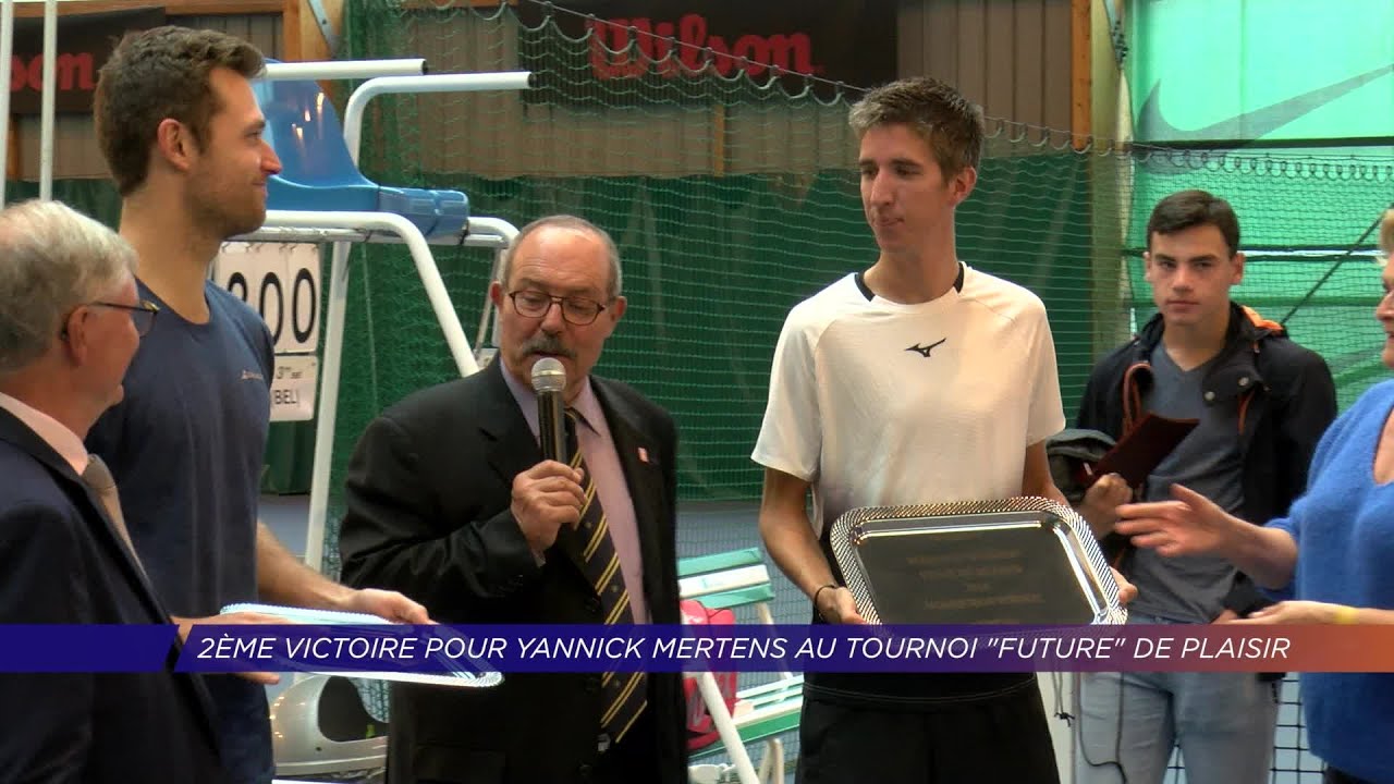 Yvelines | Victoire de Yannick Mertens au tournoi « Future » de Plaisir