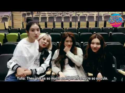 170423 Pristin vlive 我們在哪裡 + 再来
