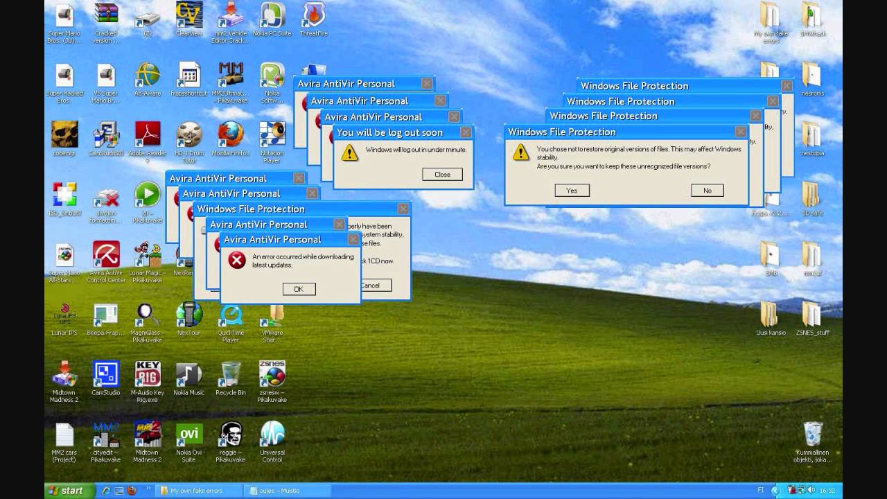 Картинки ошибки windows xp