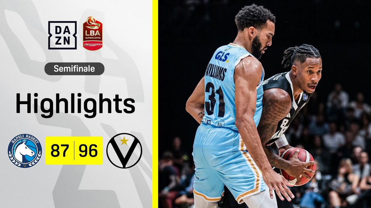 BOLOGNA FINALISTA della SUPERCOPPA: Napoli Basket-Virtus Bologna 87-96 | LBA | DAZN Highlights