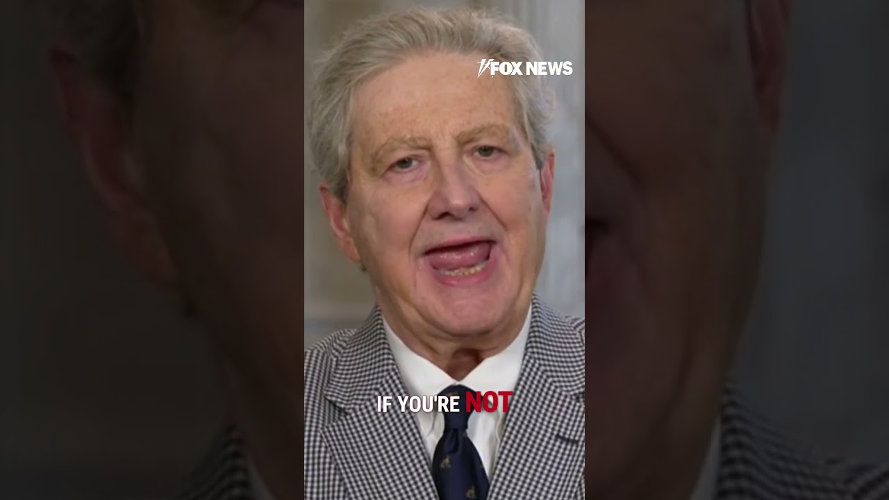 Sen. Kennedy sounds OFF: 'Stop the jacka*****!' #shorts #politics #foxnews #congress #news