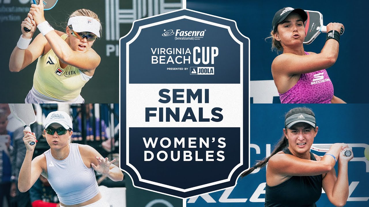 Waters/Bright v Parenteau/Jd.Kawamoto at the Fasenra Virginia Beach Cup presented by Joola