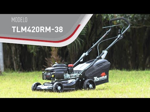 Máquina de Cortar Grama à Gasolina 3,5HP TLM420RM-38 Toyama - Vídeo explicativo