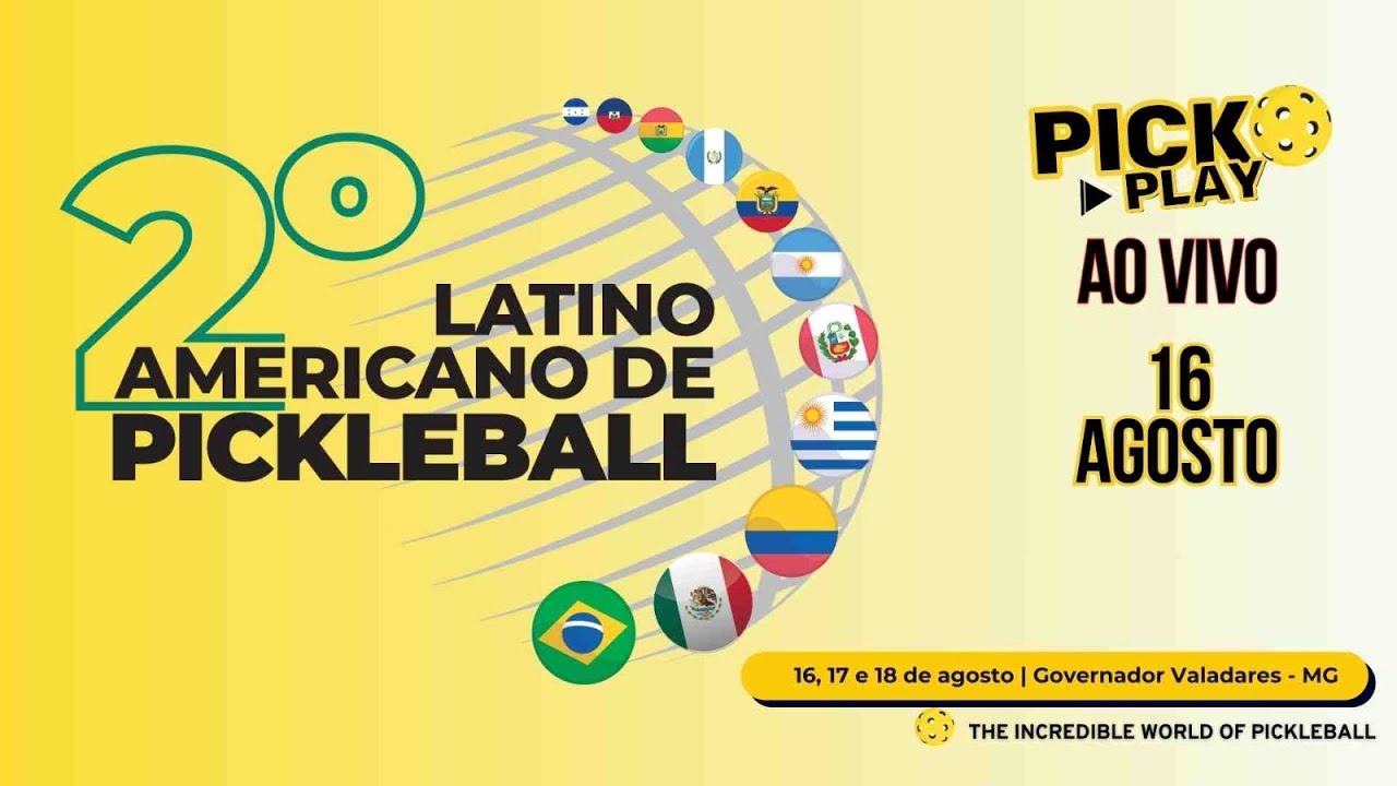 2º Latino Americano de Pickleball - MG / 2024