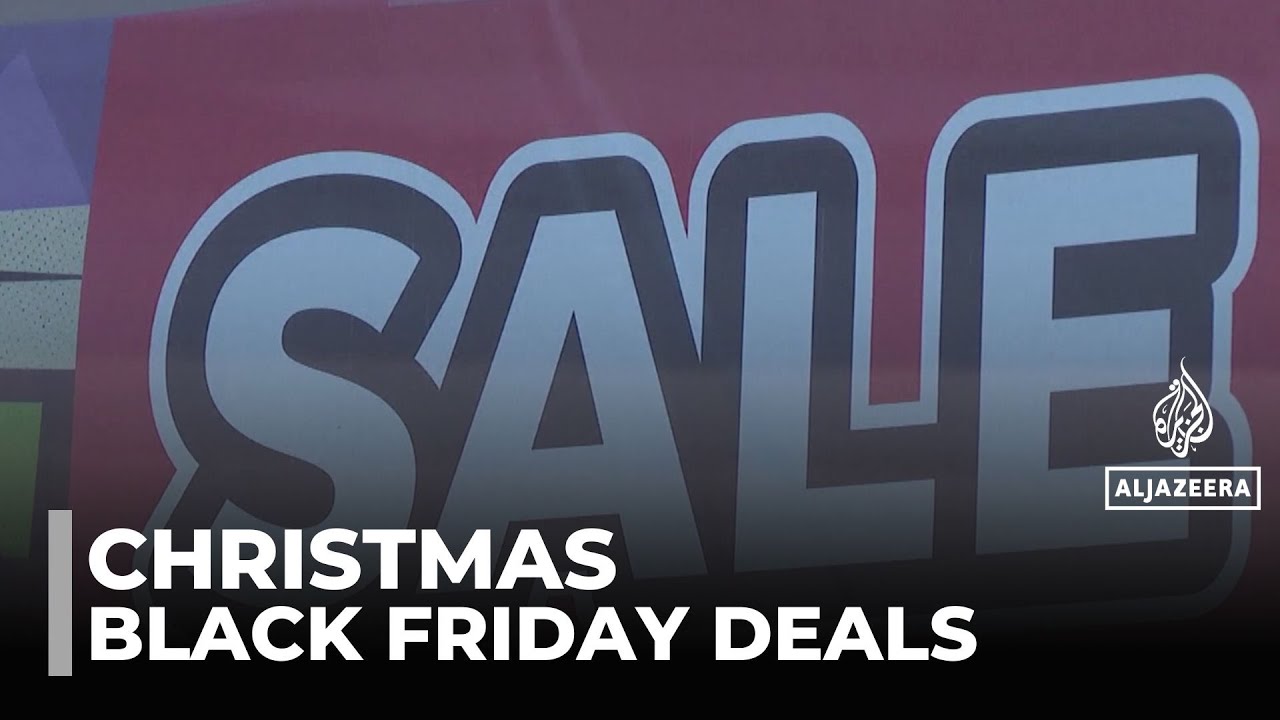 Black Friday shopping: Annual US Christmas shopping season kicks off
