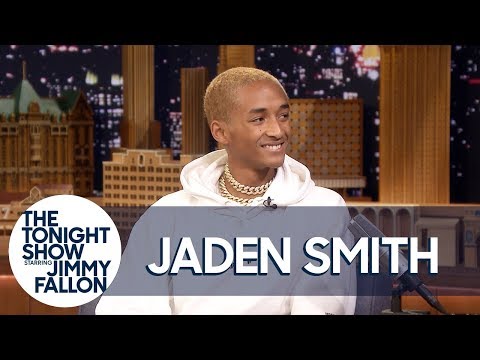 Jaden Smith Freestyles on The Tonight Show