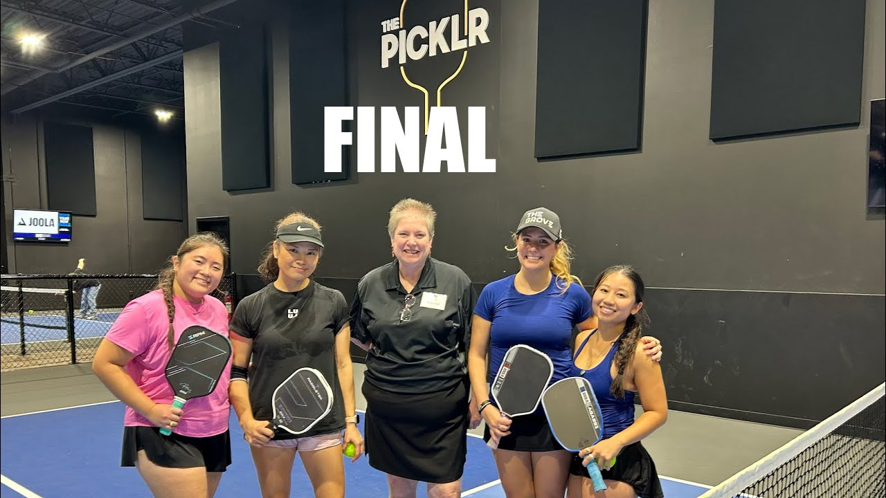 $1700 Women’s Doubles 8.5 FINAL, Dallas OG Moneyball, Elaine/Jennifer vs Tiffany/Grace