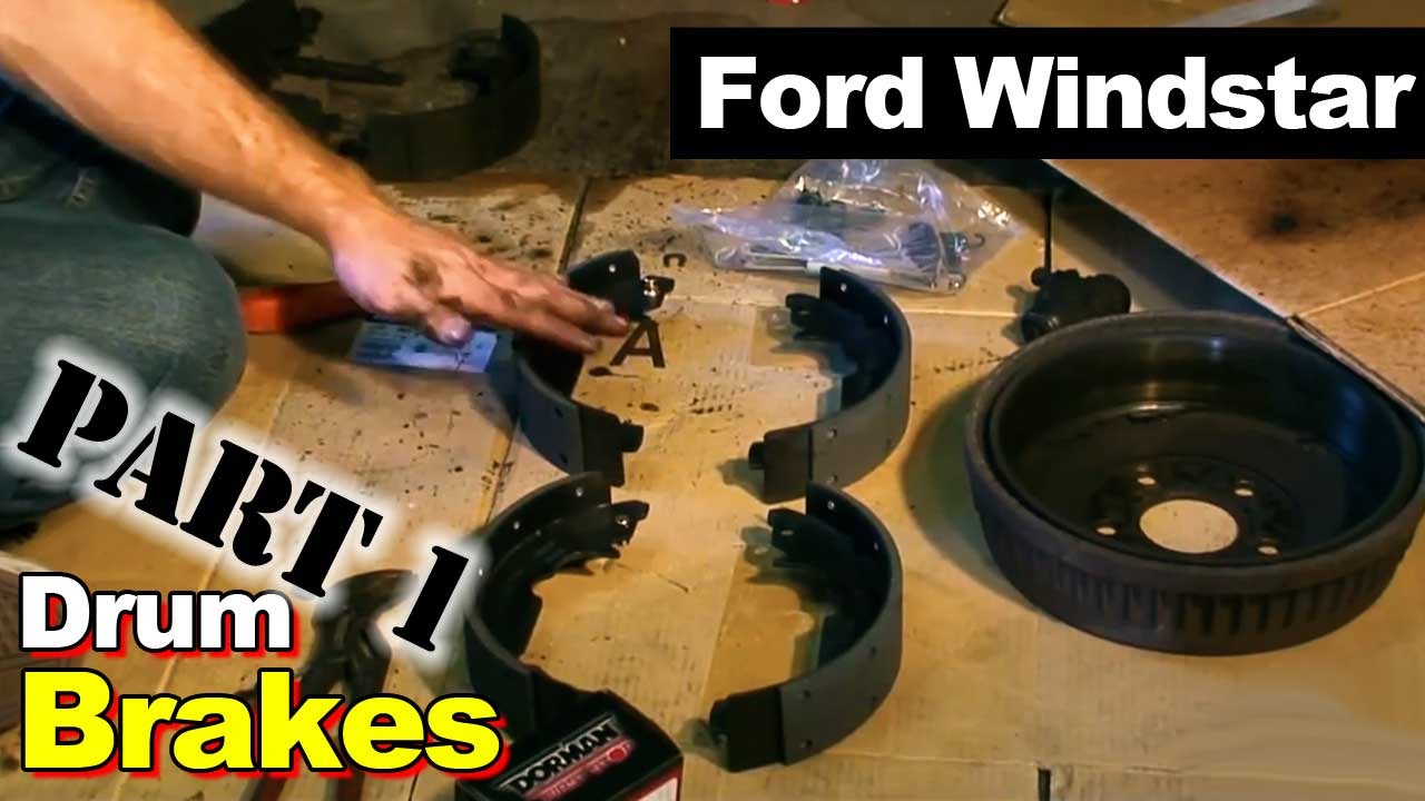 1999 Ford windstar rear drum brakes #4