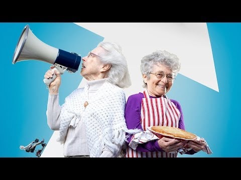 Two Raging Grannies'