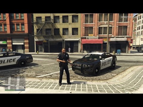 How to play as a police officer GTA 5 (PS4/XBOX)