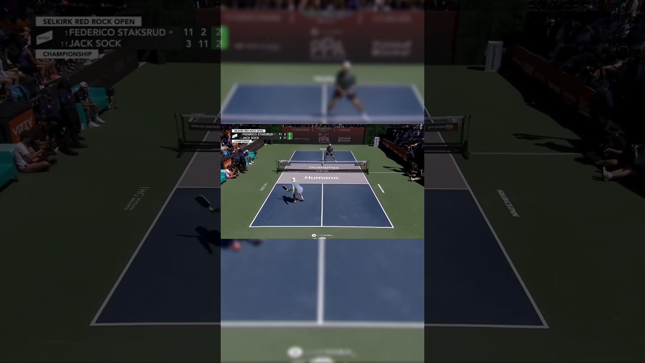 Jack Sock vs Federico Staksrud 🔥