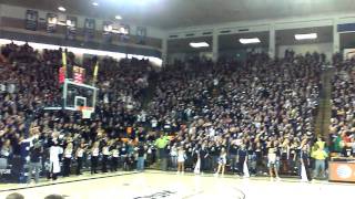 Utah state basketball winning team losing team chant