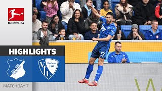 Drama In The Final Minutes | TSG Hoffenheim — VfL Bochum 1848 3-1 | Highlights | MD 7 – Bundesliga