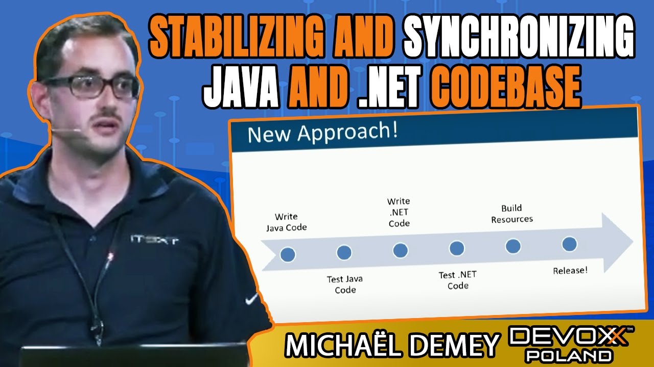 Stabilizing and synchronizing Java and .NET codebase • Michaël Demey • Devoxx Poland 2021