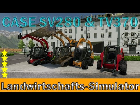 CASE SV280 & TV370 Skidsteer Pack v1.0.0.0