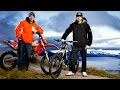 David Knight vs Gee Atherton - downhill bike vs enduro moto 