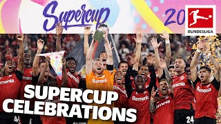 Supercup — Leverkusen’s Victorious Celebration!