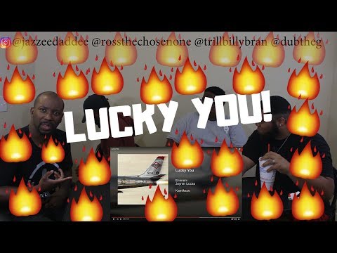 LUCKY YOU - EMINEM ft. JOYNER LUCAS (REACTION)