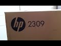 Hp 2309m LCD 23inch HD Monitor unboxing