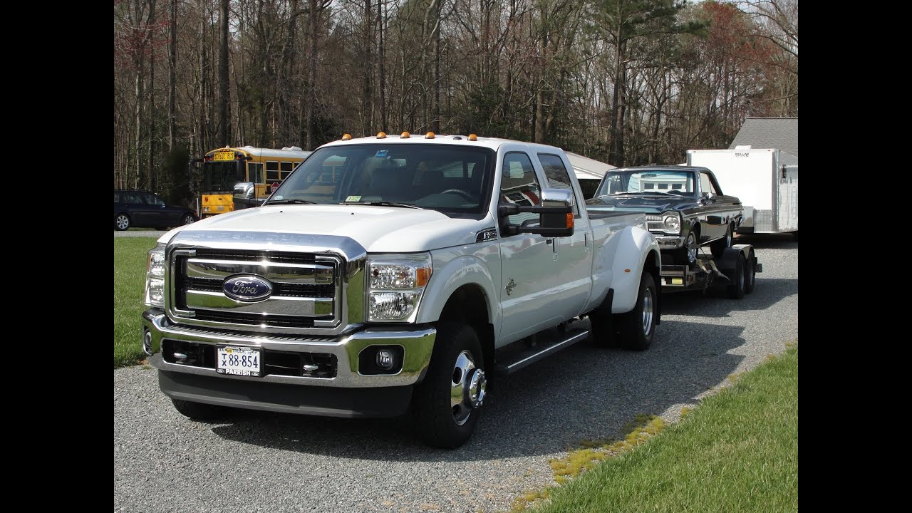 Towing capacity ford f350 diesel dually