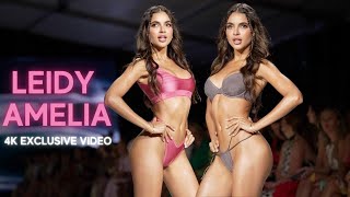 Leidy Amelia in Slow Motion celebrates Miami Swim Week | Model Video Video HD