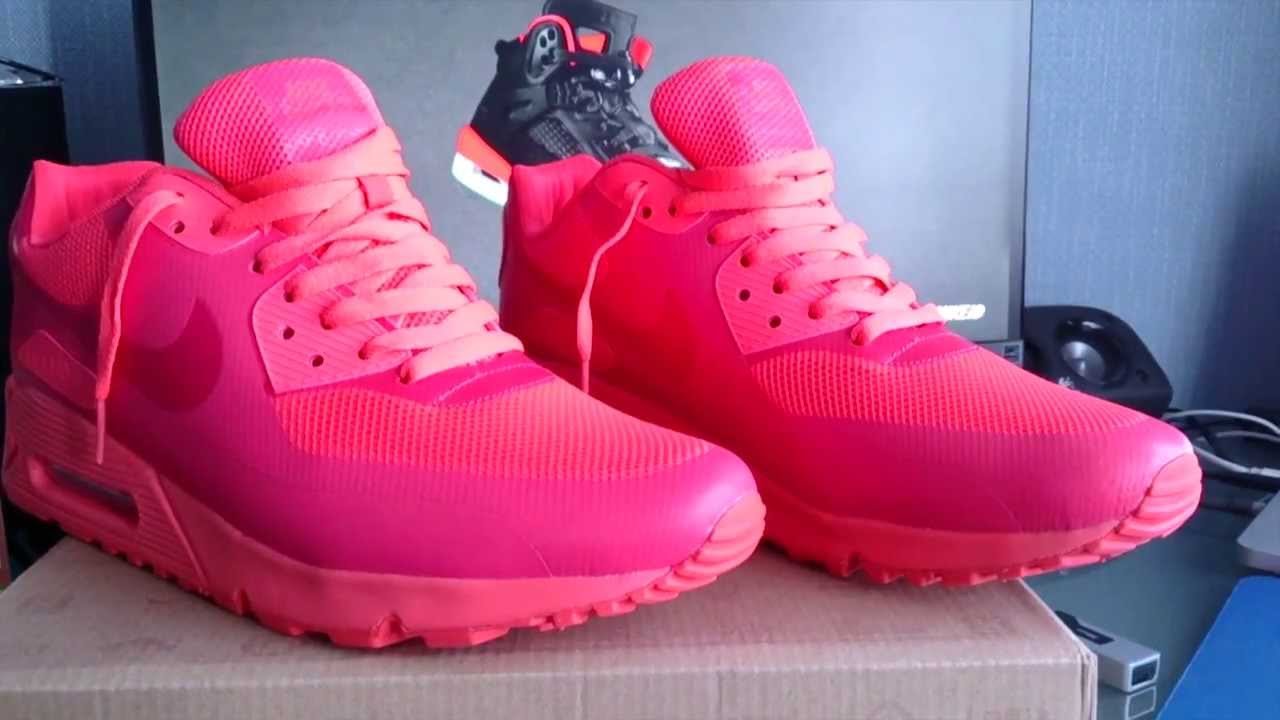 nike air max 90 hyperfuse red