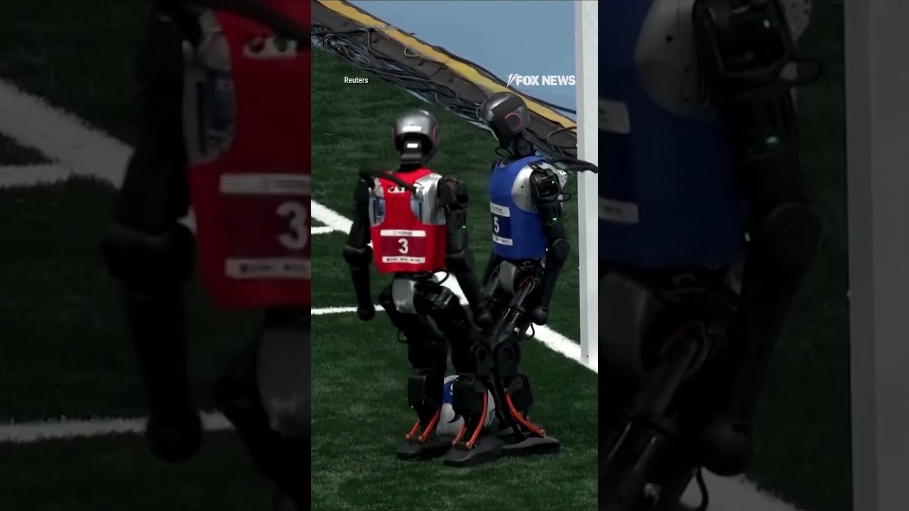 BATTLE BOTS: Robots race, kick, and dance in global showdown #shorts #foxnews #robot