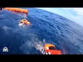 Sea-Watch NGO rescues dozens of migrants from Mediterranean Sea after wooden boat tips  - 00:51 min - News - Video