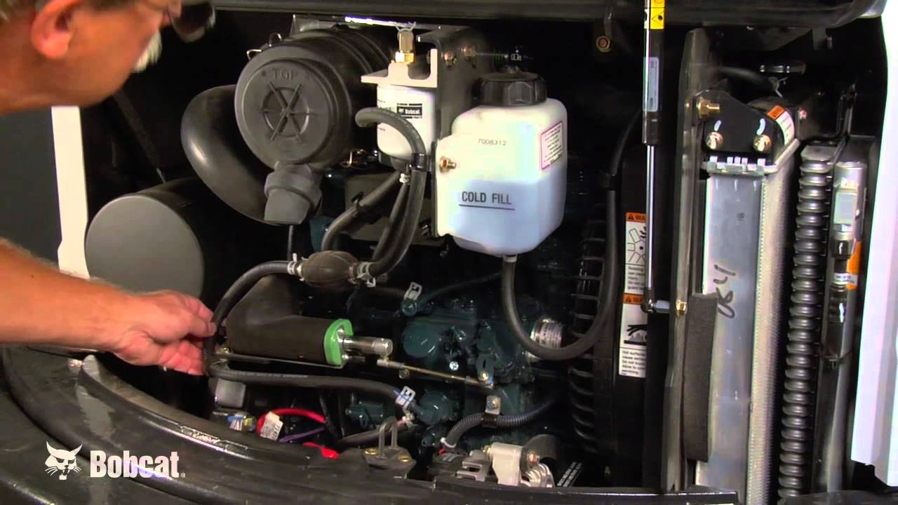 Inspect Your Bobcat Compact Excavator - YouTube ford f 250 fuel filter housing 