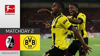 SC Freiburg — Borussia Dortmund 1-3 | Highlights | Matchday 2 – Bundesliga 2022/23