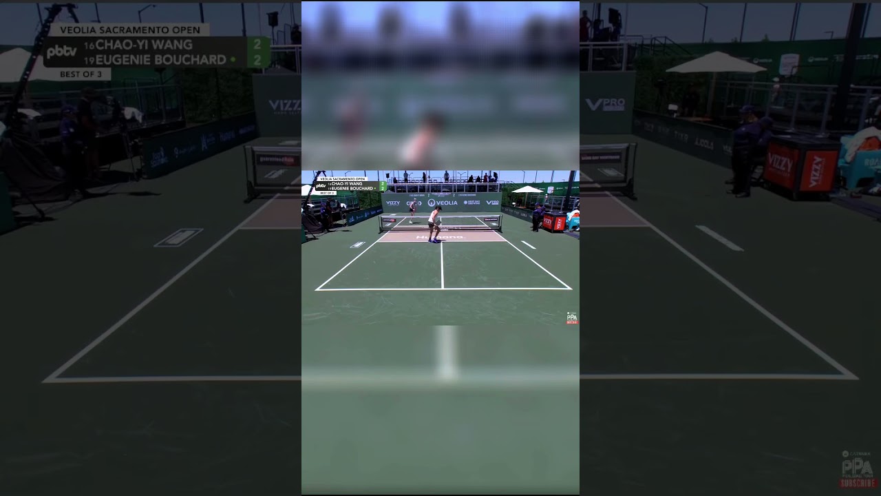 This shot from Genie Bouchard 🤯