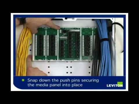 How To Install - Structured Media Panel - YouTube home wired network diagram 