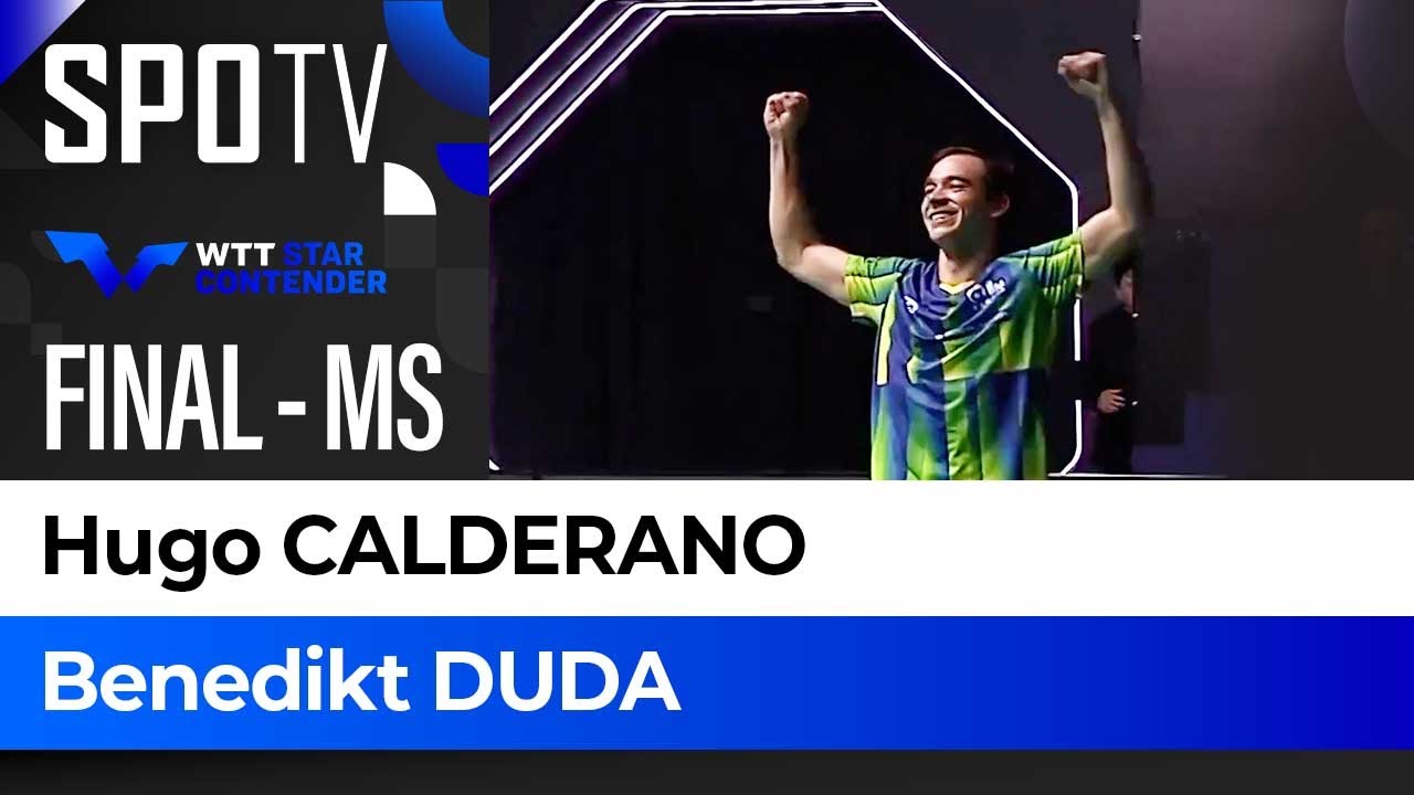 [WTT] Highlights | MS - FINAL | Hugo CALDERANO vs Benedikt DUDA | Foz do Iguaçu 2025