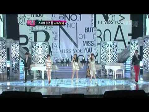 보아와 TOP10의 스페셜무대! @KPOPSTAR 20120429