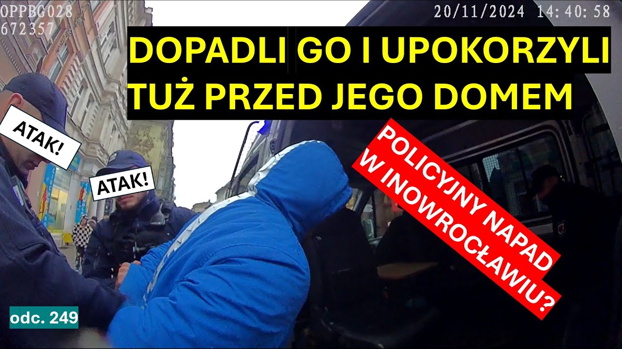 5 głodnych "interwencji" policjantów i pieszy, który doszedł do domu. Niemal. Atak! #249