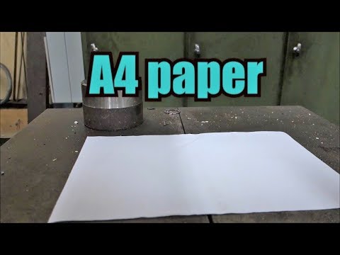 Дали можеш да свиткаш лист хартија 7 пати? Не?