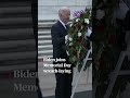 WATCH: Biden joins Memorial Day wreath-laying ceremony #shorts - 00:49 min - News - Video