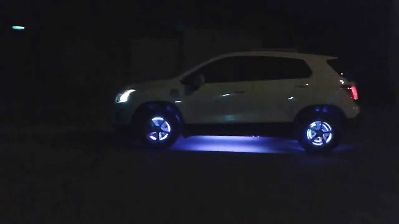 CHEVROLET TRACKER TUNING LUCES LED EN RINES - YouTube CHEVROLET TRACKER TUNING LUCES LED EN RINES - YouTube