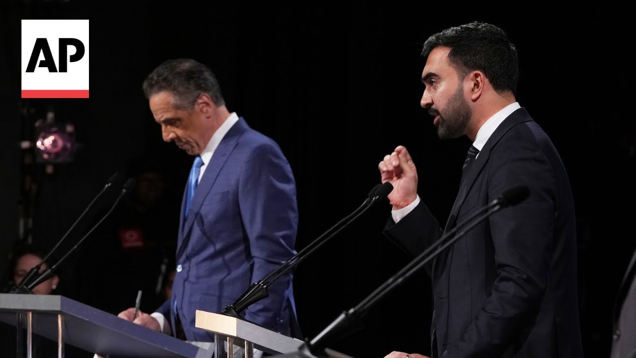 Mamdani presses Cuomo on sexual harassment allegations at NYC Mayoral debate