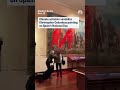 Climate activists vandalize Christopher Columbus painting on Spains National Day - 00:23 min - News - Video