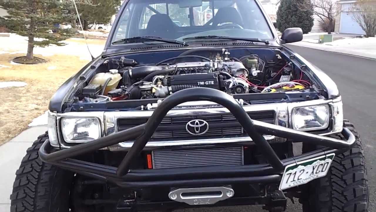 92 Toyota pickup engine swap