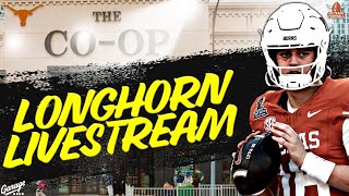 Longhorn Livestream - From the Co-Op! | Texas vs UTEP PREDICTIONS | Arch Manning | Steve Sarkisian