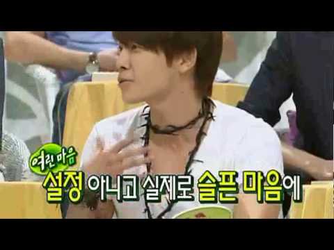 Donghae cried because of Heechul