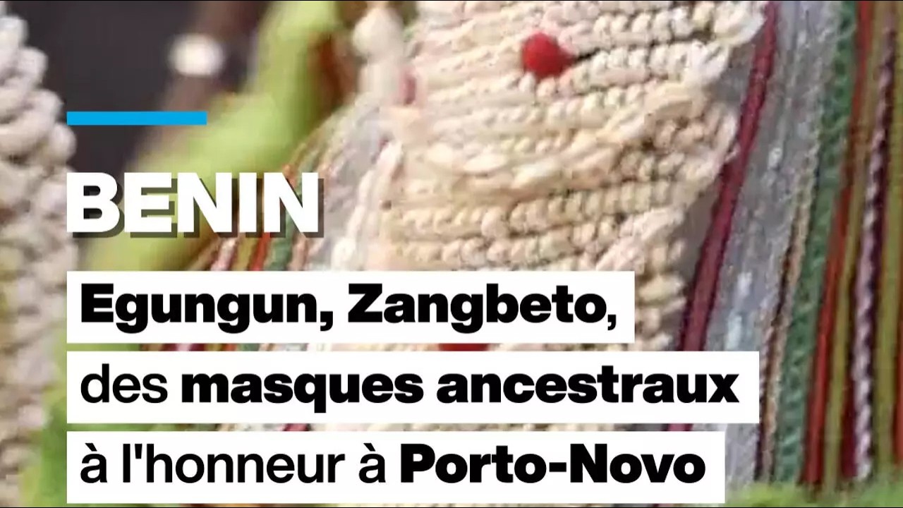 Bénin : les masques ancestraux à l’honneur à Porto-Novo • FRANCE 24