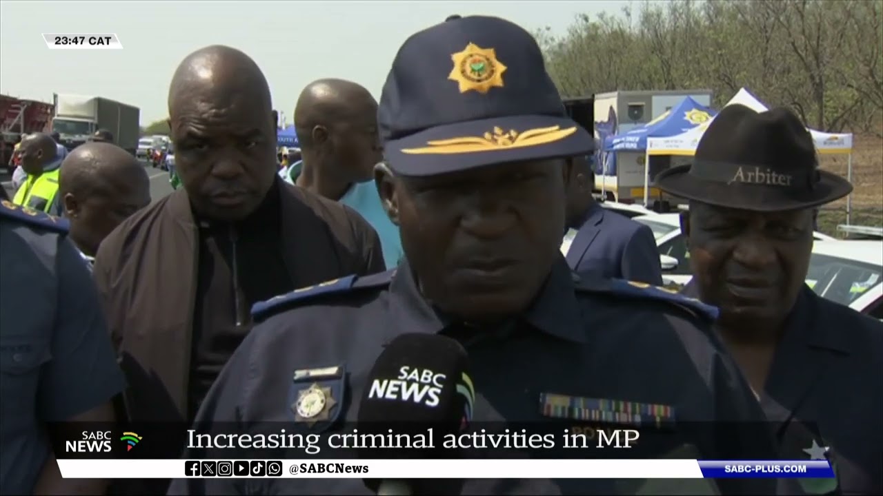 Increasing criminal activities remain cause for concern in Mpumalanga